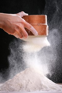 Flour dust